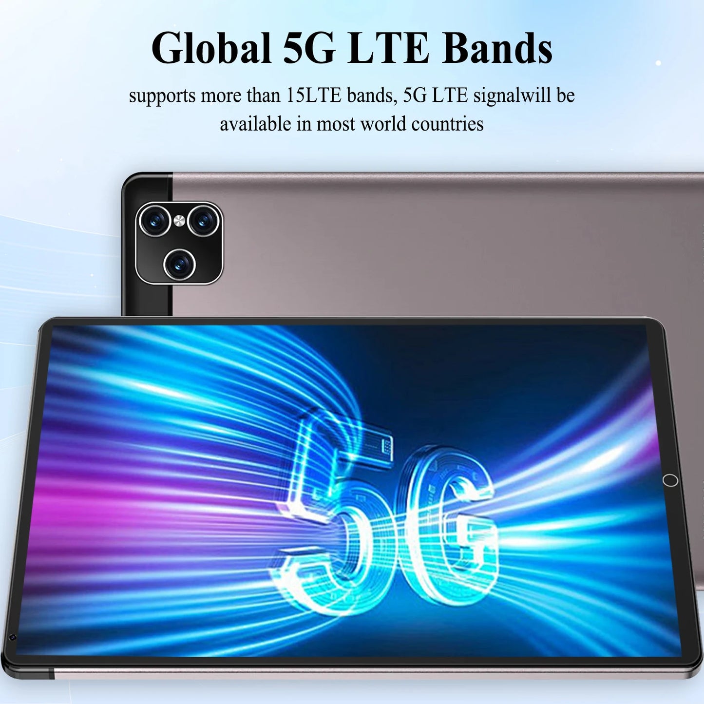 2024 New 5G Tablet 11.6 inch Android 13.0 Phablet MTK6797 16GB RAM 1TB ROM Tablet PC Dual Cameras Dual sim card Wifi Type-c